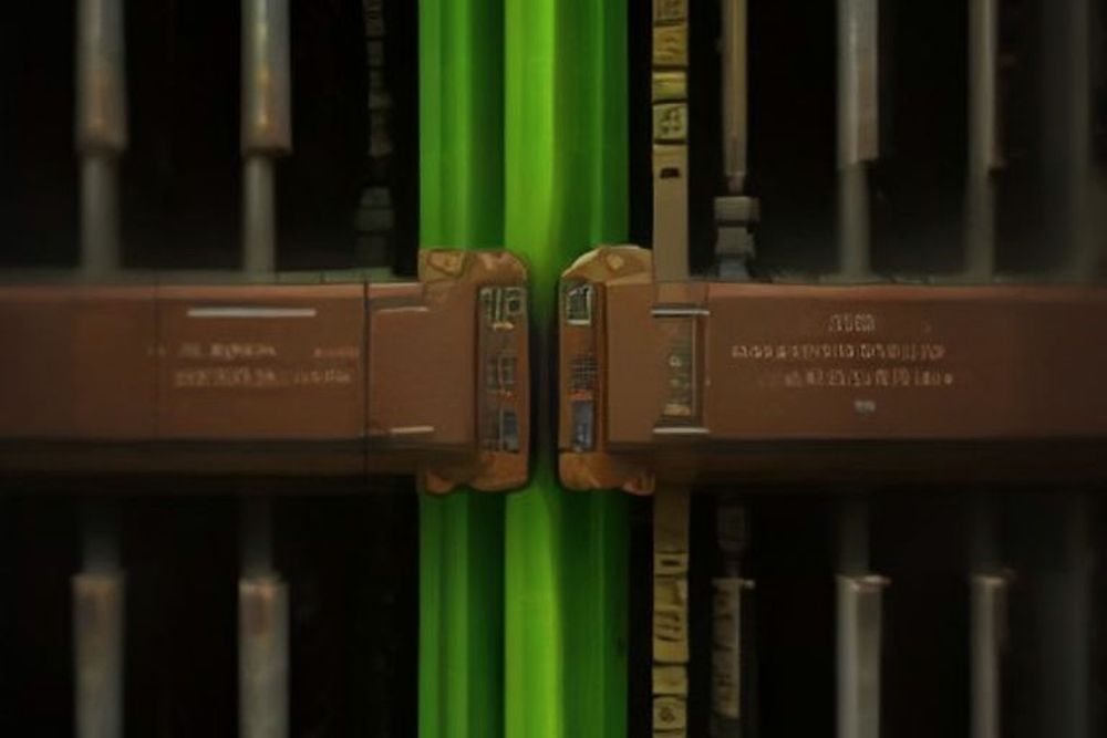 Detalle de un cuadro eléctrico con sus protecciones